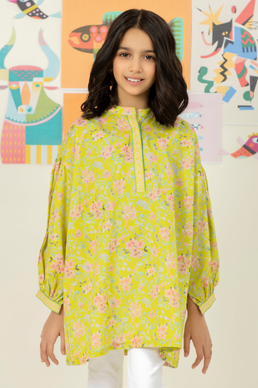 Zellbury Girls | 1 Piece Lawn | Kurta - 1344