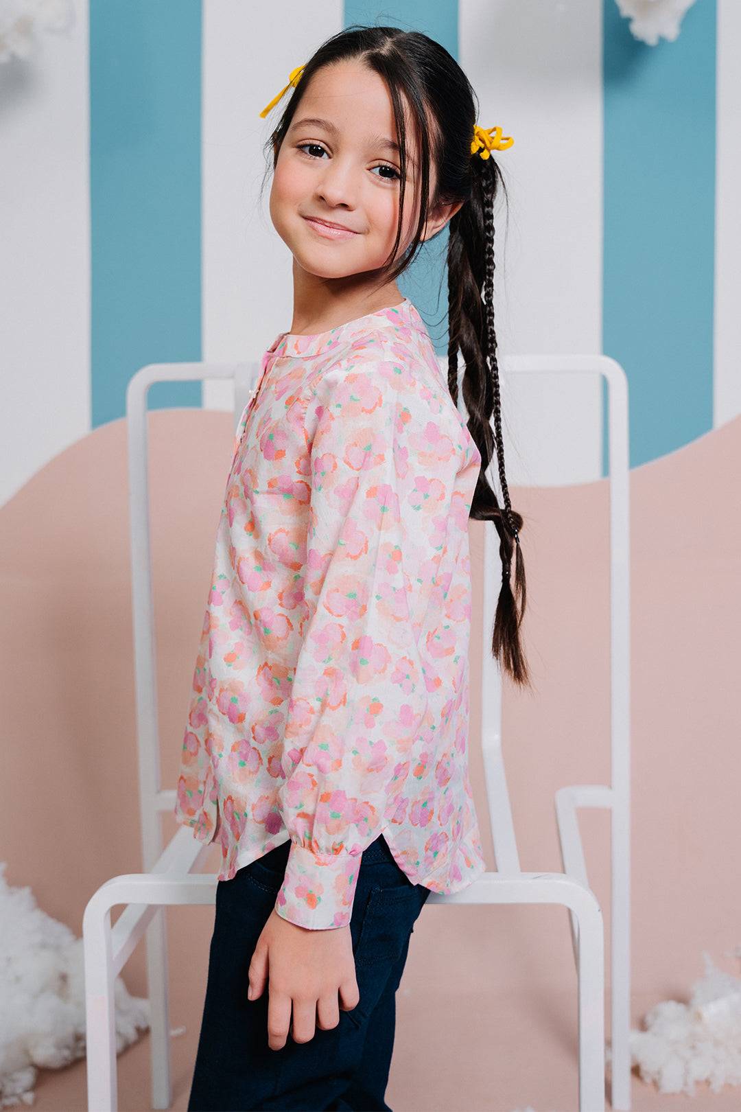 Zellbury Girls | 1 Piece Lawn | Kurta - 1397 by Maria Faisal - Registered Vendor of : Zellbury Girls - type : Kids Clothes - 100% original wedding dresses