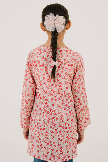 Zellbury Girls | 1 Piece Lawn | Kurta - 1439 by Maria Faisal - Registered Vendor of : Zellbury Girls - type : Kids Clothes - 100% original wedding dresses