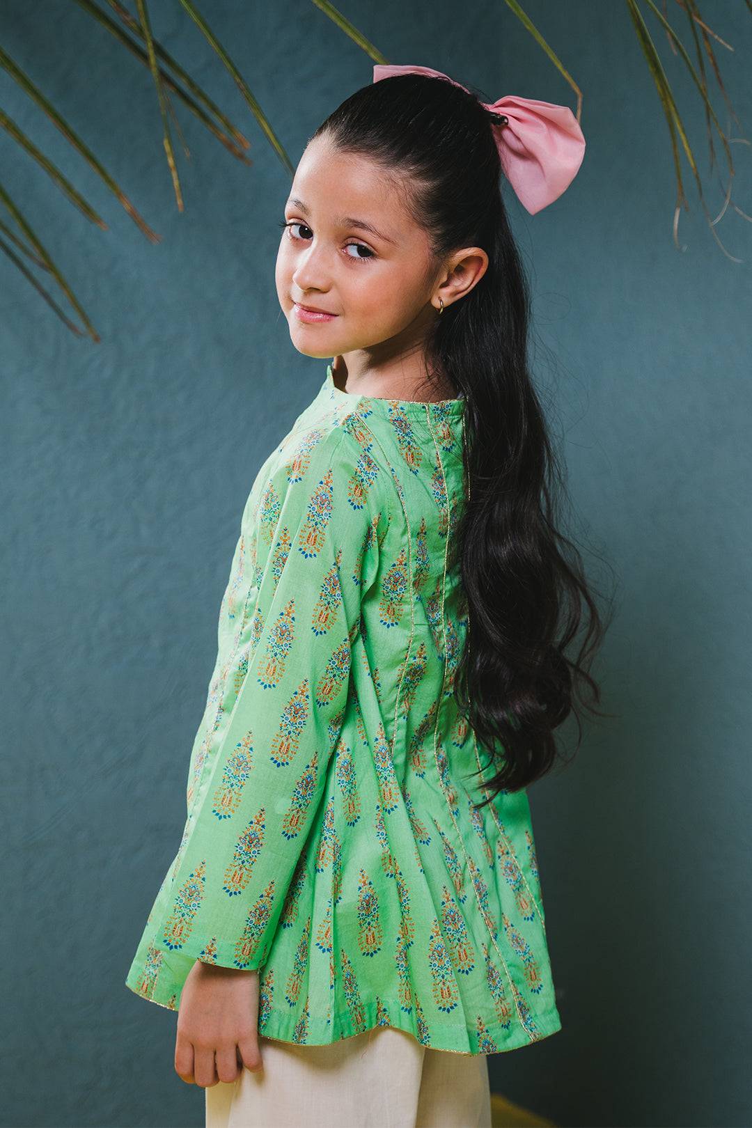 Zellbury Girls | 1 Piece Lawn | Kurta - 1443 by Maria Faisal - Registered Vendor of : Zellbury Girls - type : Kids Clothes - 100% original wedding dresses