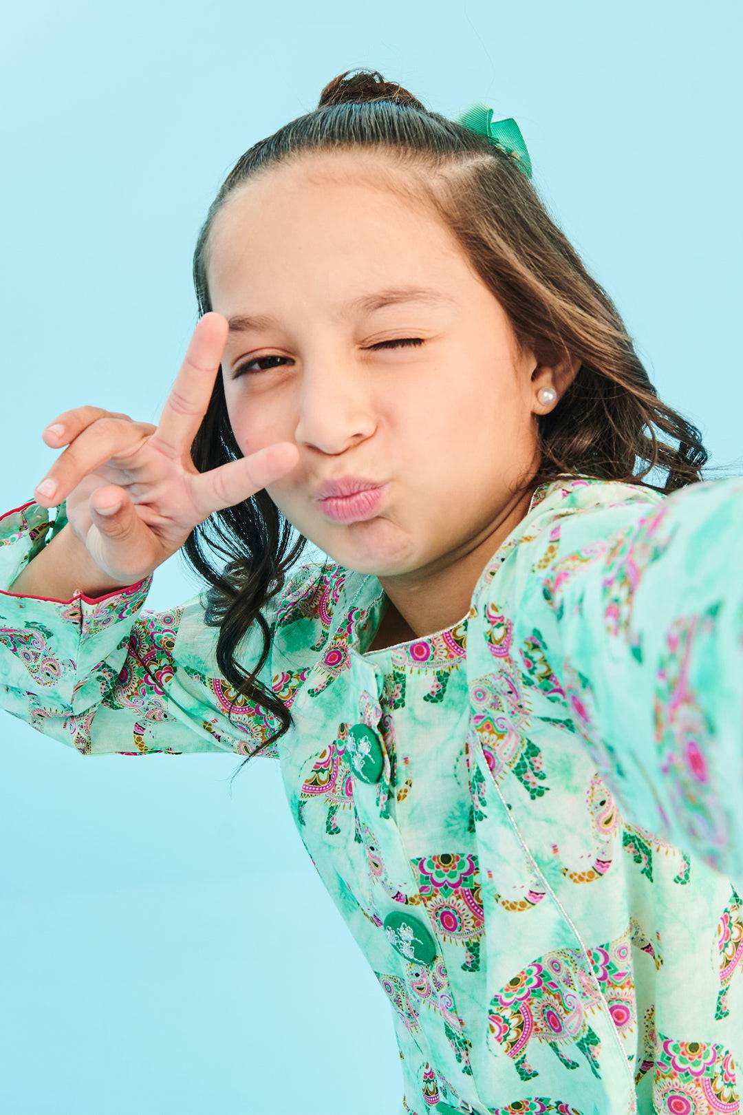 Zellbury Girls | 1 Piece Lawn | Kurta - 1451 by Maria Faisal - Registered Vendor of : Zellbury Girls - type : Kids Clothes - 100% original wedding dresses