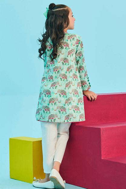 Zellbury Girls | 1 Piece Lawn | Kurta - 1451 by Maria Faisal - Registered Vendor of : Zellbury Girls - type : Kids Clothes - 100% original wedding dresses