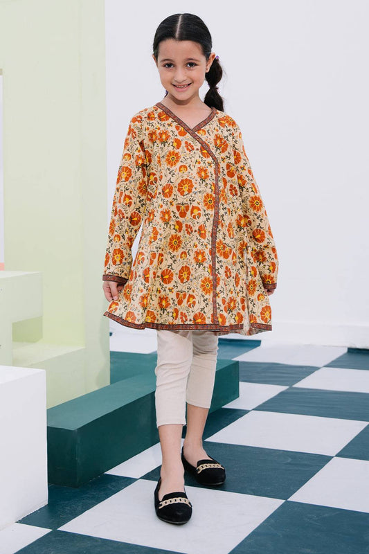 Zellbury Girls | 1 Piece Lawn | Kurta - 1602 by Maria Faisal - Registered Vendor of : Zellbury Girls - type : Kids Clothes - 100% original wedding dresses