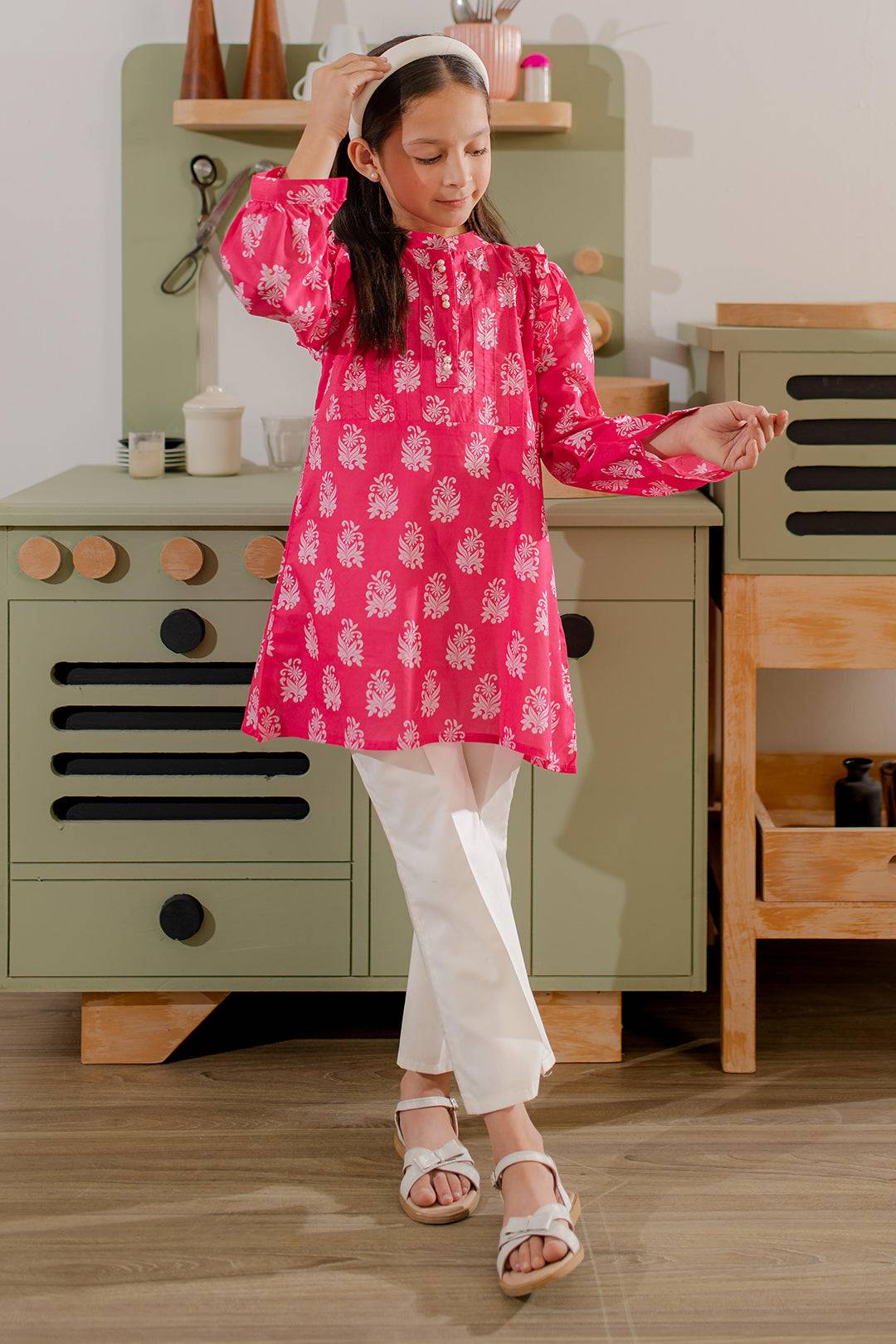 Zellbury Girls | 1 Piece Lawn | Kurta - 1621 by Maria Faisal - Registered Vendor of : Zellbury Girls - type : Kids Clothes - 100% original wedding dresses