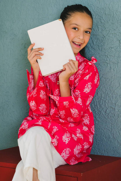 Zellbury Girls | 1 Piece Lawn | Kurta - 1621 by Maria Faisal - Registered Vendor of : Zellbury Girls - type : Kids Clothes - 100% original wedding dresses