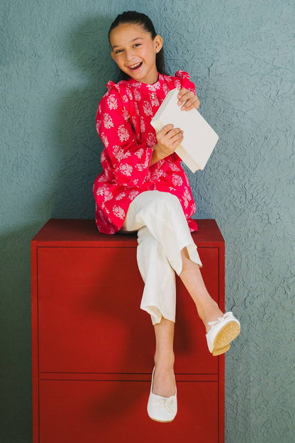 Zellbury Girls | 1 Piece Lawn | Kurta - 1621 by Maria Faisal - Registered Vendor of : Zellbury Girls - type : Kids Clothes - 100% original wedding dresses