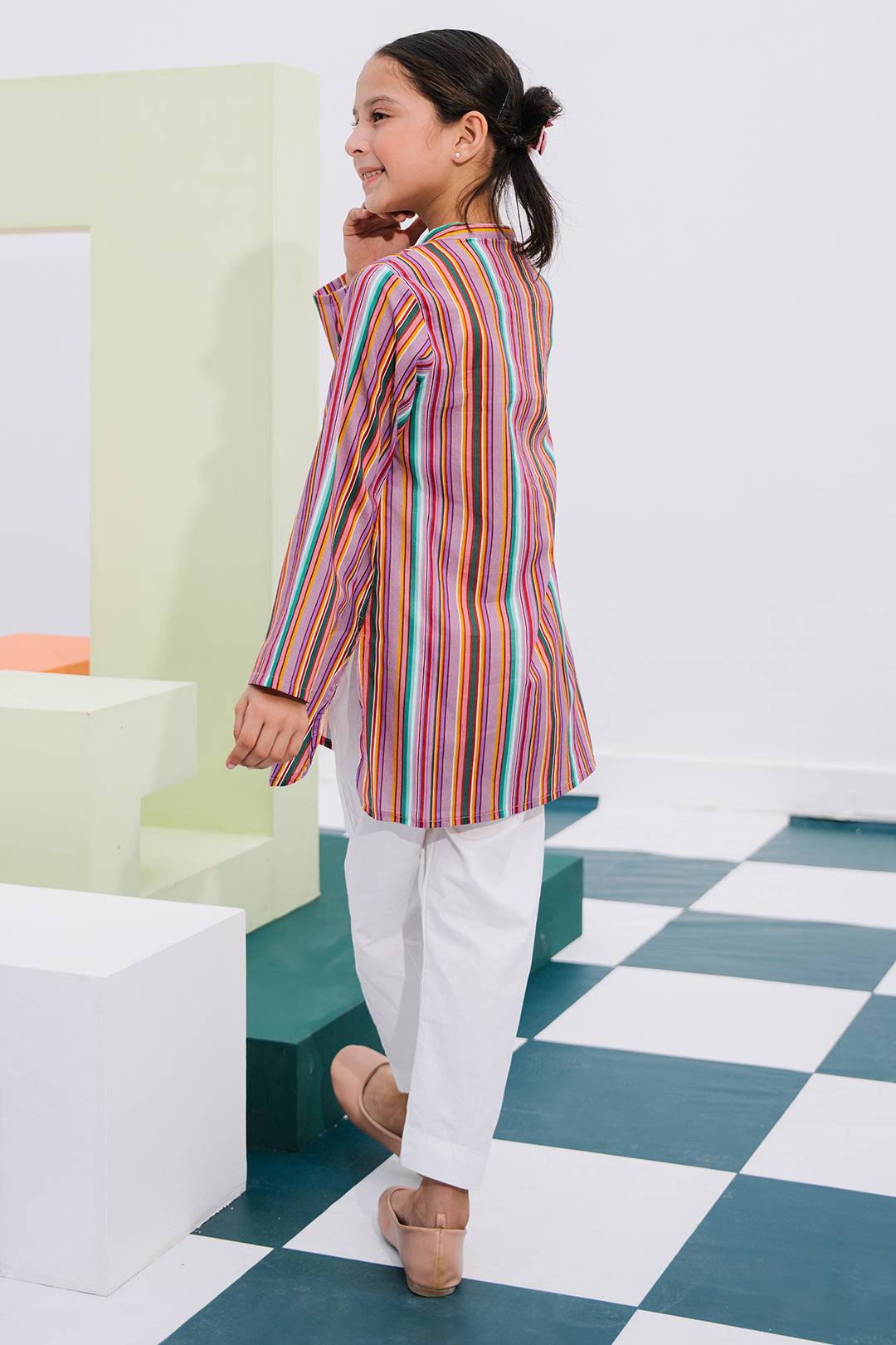 Zellbury Girls | 1 Piece Lawn | Kurta - 1623 by Maria Faisal - Registered Vendor of : Zellbury Girls - type : Kids Clothes - 100% original wedding dresses