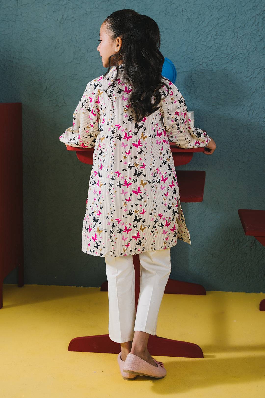 Zellbury Girls | 1 Piece Lawn | Kurta - 1626 by Maria Faisal - Registered Vendor of : Zellbury Girls - type : Kids Clothes - 100% original wedding dresses