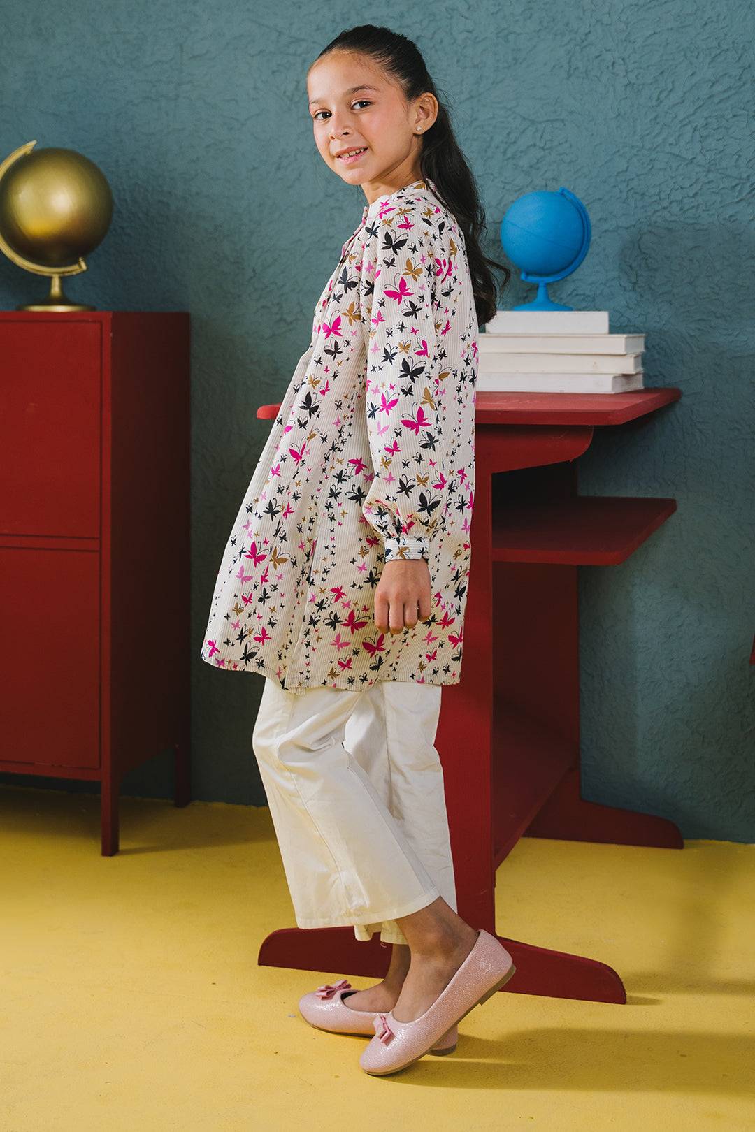 Zellbury Girls | 1 Piece Lawn | Kurta - 1626 by Maria Faisal - Registered Vendor of : Zellbury Girls - type : Kids Clothes - 100% original wedding dresses