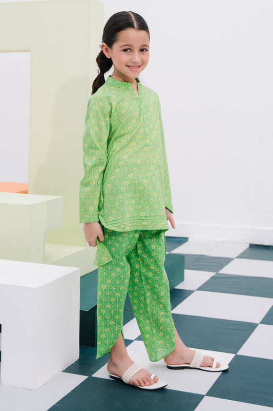 Zellbury Girls | 2 Piece Lawn | Kurta Trouser - 2406 by Maria Faisal - Registered Vendor of : Zellbury Girls - type : Kids Clothes - 100% original wedding dresses