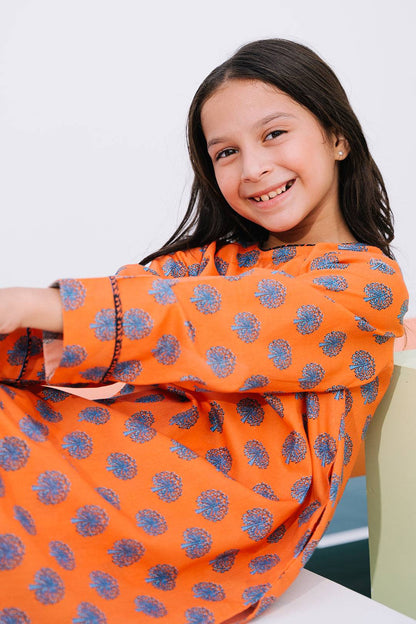 Zellbury Girls | 2 Piece Lawn | Kurta Trouser - 2409 by Maria Faisal - Registered Vendor of : Zellbury Girls - type : Kids Clothes - 100% original wedding dresses