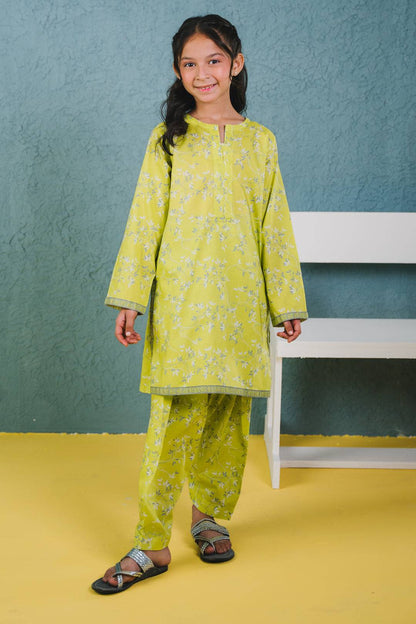 Zellbury Girls | 2 Piece Lawn | Kurta Trouser - 2410 by Maria Faisal - Registered Vendor of : Zellbury Girls - type : Kids Clothes - 100% original wedding dresses