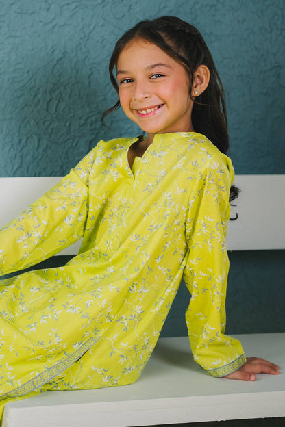 Zellbury Girls | 2 Piece Lawn | Kurta Trouser - 2410 by Maria Faisal - Registered Vendor of : Zellbury Girls - type : Kids Clothes - 100% original wedding dresses