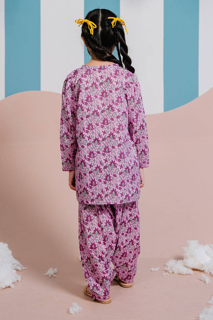Zellbury Girls | 2 Piece Lawn | Kurta Trouser - 2414 by Maria Faisal - Registered Vendor of : Zellbury Girls - type : Kids Clothes - 100% original wedding dresses