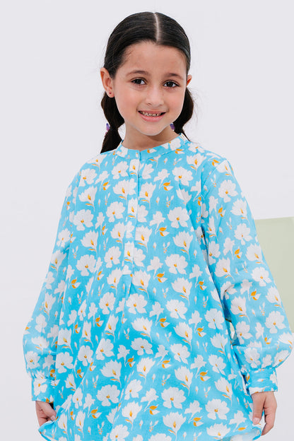 Zellbury Girls | 2 Piece Lawn | Kurta Trouser - 2462 by Maria Faisal - Registered Vendor of : Zellbury Girls - type : Kids Clothes - 100% original wedding dresses