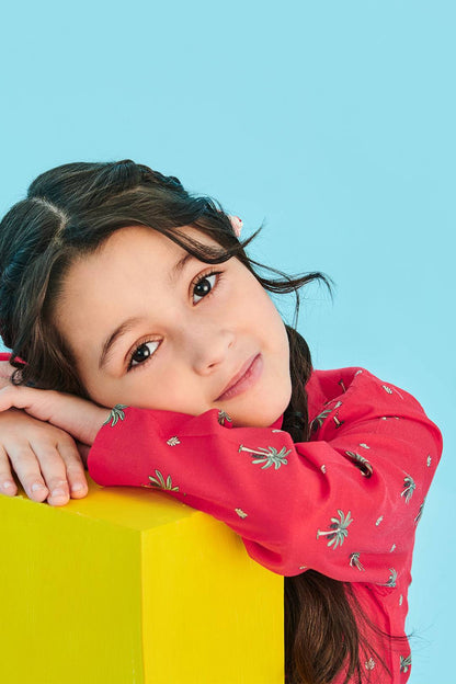 Zellbury Girls | 2 Piece Lawn | Kurta Trouser - 2628 by Maria Faisal - Registered Vendor of : Zellbury Girls - type : Kids Clothes - 100% original wedding dresses