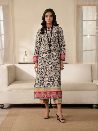 Gulaal | Winter Basics | VYRE - Casual Dress - available at Maria Faisal in UK and USA.