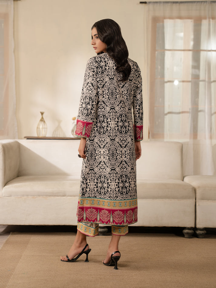 Gulaal | Winter Basics | VYRE - Casual Dress - available at Maria Faisal in UK and USA.