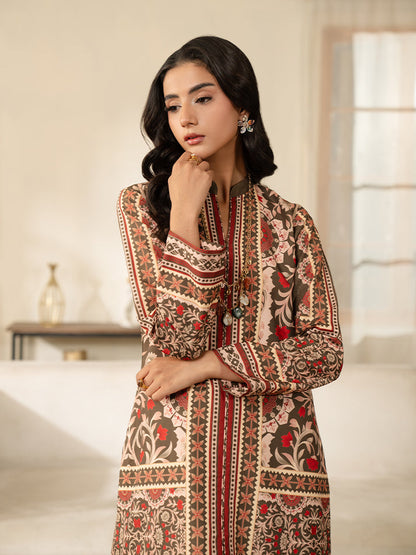 Gulaal | Winter Basics | ZYLO - Casual Dress - available at Maria Faisal in UK and USA.
