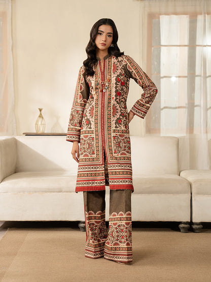 Gulaal | Winter Basics | ZYLO - Casual Dress - available at Maria Faisal in UK and USA.
