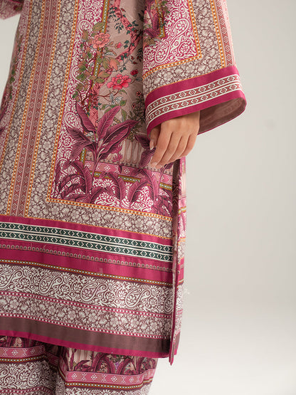 Gulaal | Winter Basics | Kaira - Casual Dress - available at Maria Faisal in UK and USA.