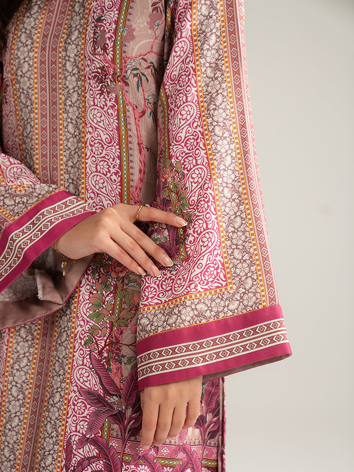 Gulaal | Winter Basics | Kaira - Casual Dress - available at Maria Faisal in UK and USA.