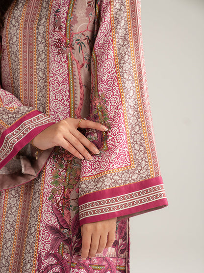 Gulaal | Winter Basics | Kaira - Casual Dress - available at Maria Faisal in UK and USA.