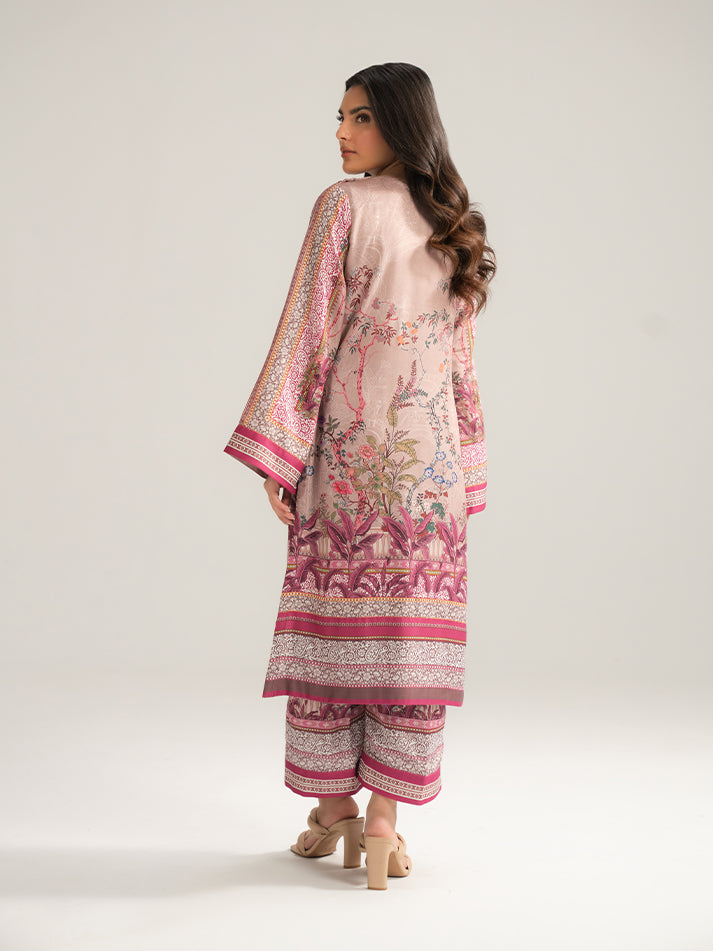 Gulaal | Winter Basics | Kaira - Casual Dress - available at Maria Faisal in UK and USA.