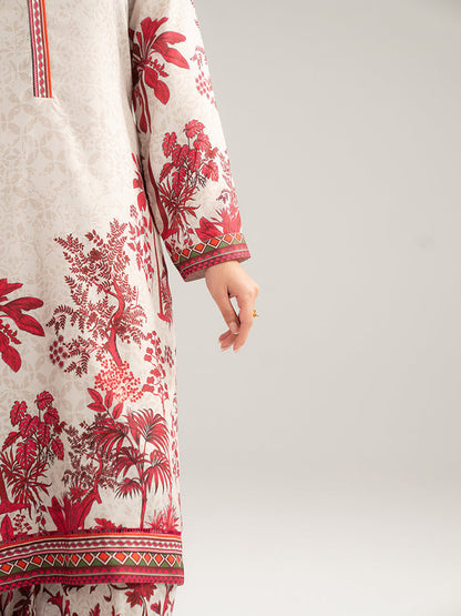 Gulaal | Winter Basics | Rhea - Casual Dress - available at Maria Faisal in UK and USA.