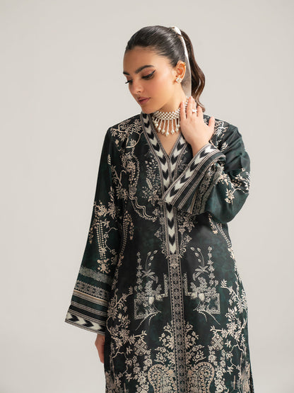 Gulaal | Winter Basics | Lumi - Casual Dress - available at Maria Faisal in UK and USA.