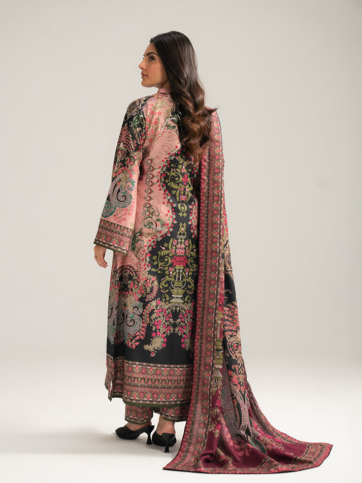 Gulaal | Winter Basics | Irel - Casual Dress - available at Maria Faisal in UK and USA.