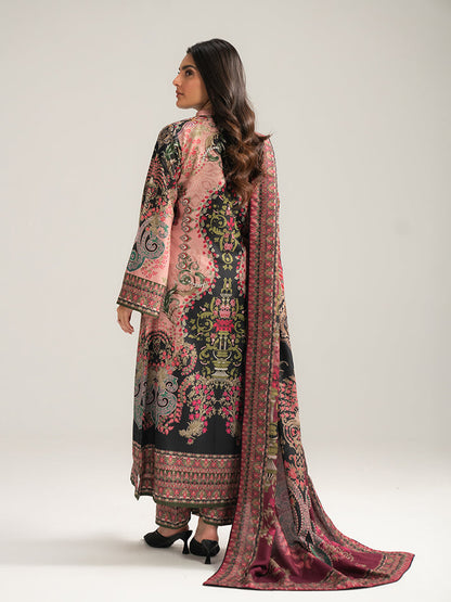 Gulaal | Winter Basics | Irel - Casual Dress - available at Maria Faisal in UK and USA.