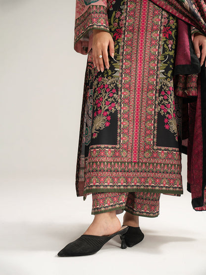 Gulaal | Winter Basics | Irel - Casual Dress - available at Maria Faisal in UK and USA.