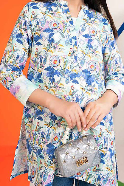 Zellbury Girls | 1 Piece Khaddar | Kurta - 1192 by Maria Faisal - Registered Vendor of : Zellbury Girls - type : Kids Clothes - 100% original wedding dresses