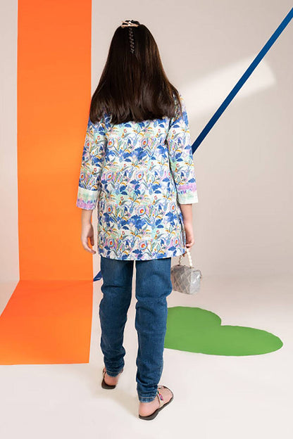 Zellbury Girls | 1 Piece Khaddar | Kurta - 1192 by Maria Faisal - Registered Vendor of : Zellbury Girls - type : Kids Clothes - 100% original wedding dresses