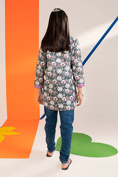 Zellbury Girls | 1 Piece Khaddar | Kurta - 1218 by Maria Faisal - Registered Vendor of : Zellbury Girls - type : Kids Clothes - 100% original wedding dresses