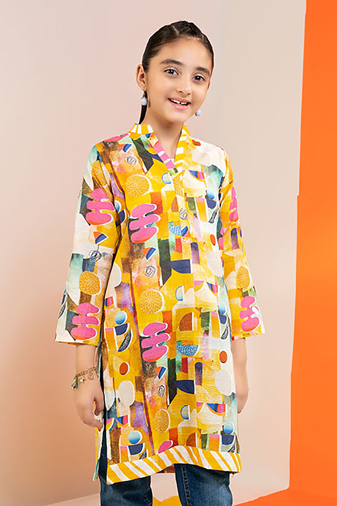 Zellbury Girls | 1 Piece Khaddar | Kurta - 1221