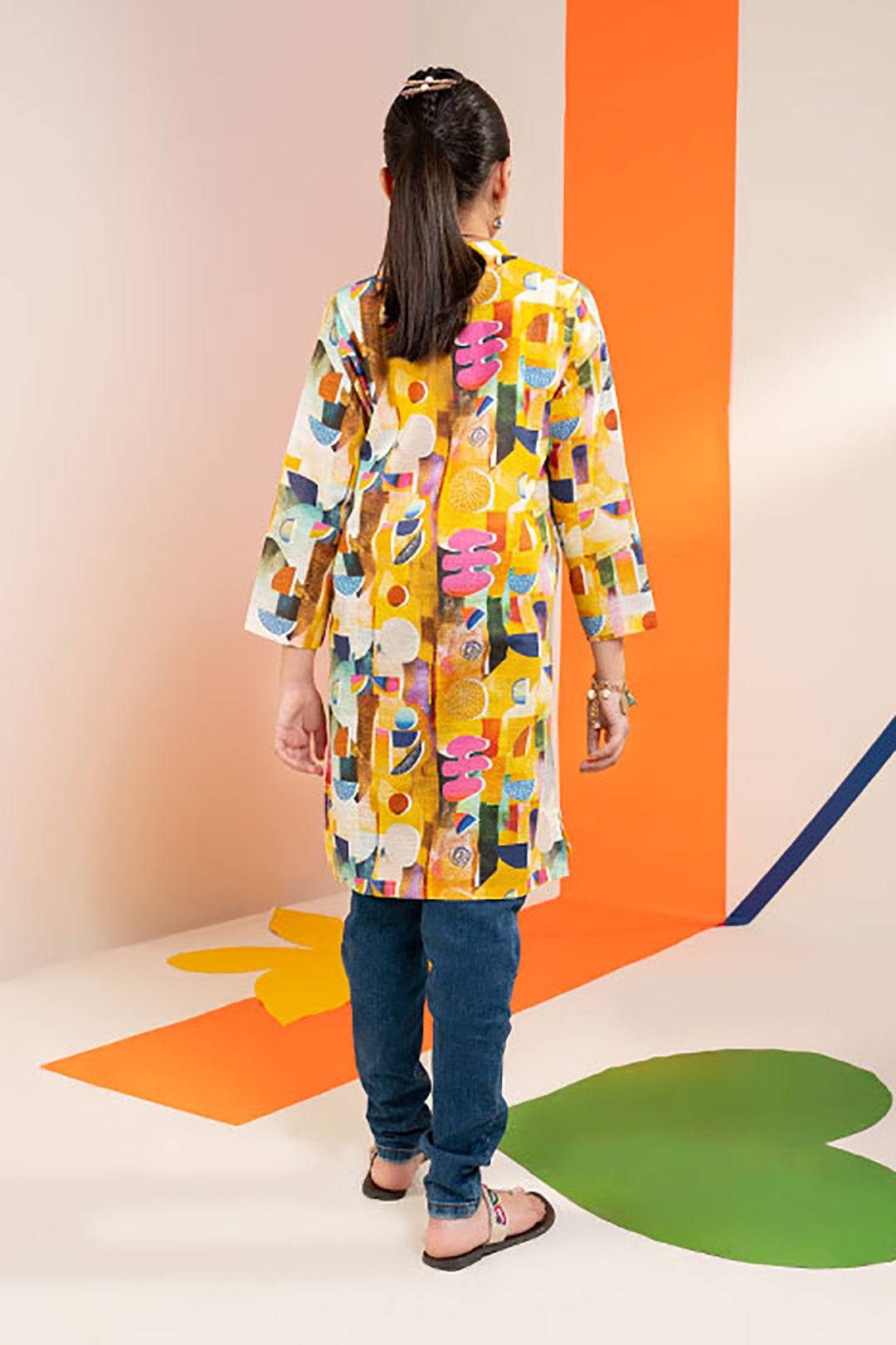 Zellbury Girls | 1 Piece Khaddar | Kurta - 1221 by Maria Faisal - Registered Vendor of : Zellbury Girls - type : Kids Clothes - 100% original wedding dresses