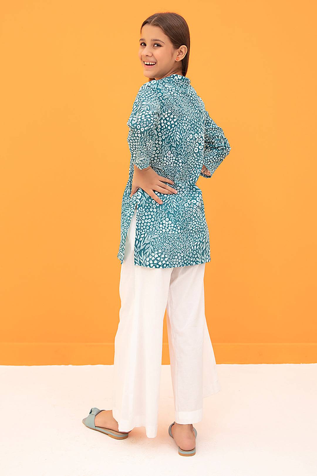 Zellbury Girls | 1 Piece Khaddar | Kurta - 1171 by Maria Faisal - Registered Vendor of : Zellbury Girls - type : Kids Clothes - 100% original wedding dresses