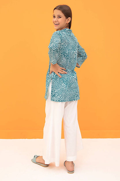 Zellbury Girls | 1 Piece Khaddar | Kurta - 1171 by Maria Faisal - Registered Vendor of : Zellbury Girls - type : Kids Clothes - 100% original wedding dresses