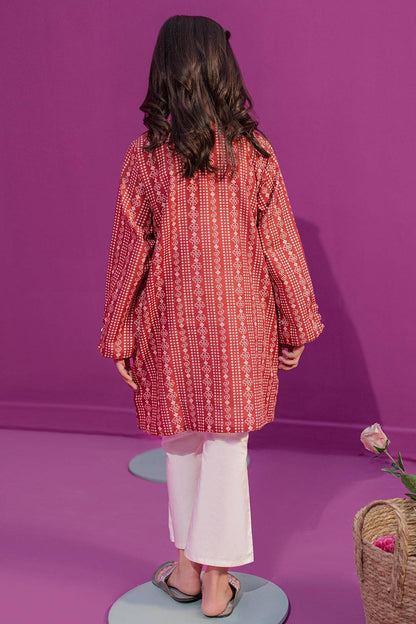 Zellbury Girls | 1 Piece Khaddar | Kurta - 1714 by Maria Faisal - Registered Vendor of : Zellbury Girls - type : Kids Clothes - 100% original wedding dresses