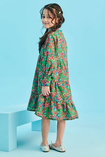Zellbury Girls | 1 Piece Khaddar | Kurta - 1715 by Maria Faisal - Registered Vendor of : Zellbury Girls - type : Kids Clothes - 100% original wedding dresses