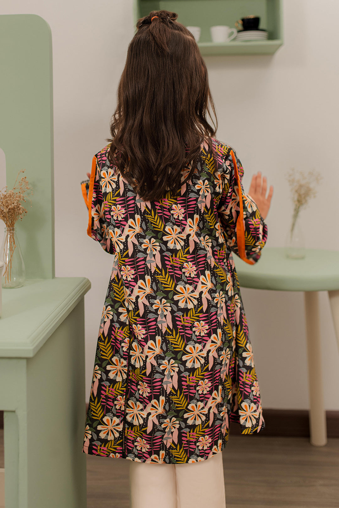 Zellbury Girls | 1 Piece Viscose | Kurta - 1722 by Maria Faisal - Registered Vendor of : Zellbury Girls - type : Kids Clothes - 100% original wedding dresses