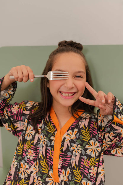 Zellbury Girls | 1 Piece Viscose | Kurta - 1722 by Maria Faisal - Registered Vendor of : Zellbury Girls - type : Kids Clothes - 100% original wedding dresses