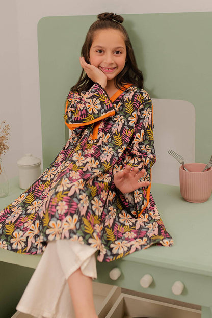 Zellbury Girls | 1 Piece Viscose | Kurta - 1722 by Maria Faisal - Registered Vendor of : Zellbury Girls - type : Kids Clothes - 100% original wedding dresses