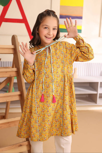 Zellbury Girls | 1 Piece Viscose | Kurta - 1723 by Maria Faisal - Registered Vendor of : Zellbury Girls - type : Kids Clothes - 100% original wedding dresses