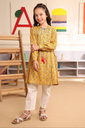 Zellbury Girls | 1 Piece Viscose | Kurta - 1723 by Maria Faisal - Registered Vendor of : Zellbury Girls - type : Kids Clothes - 100% original wedding dresses