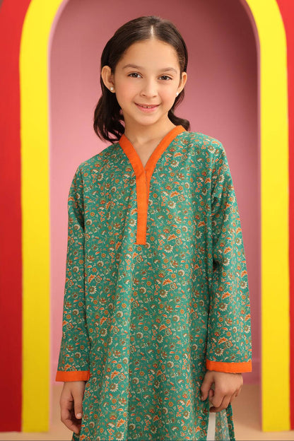 Zellbury Girls | 1 Piece Khaddar | Kurta - 1776 by Maria Faisal - Registered Vendor of : Zellbury Girls - type : Kids Clothes - 100% original wedding dresses