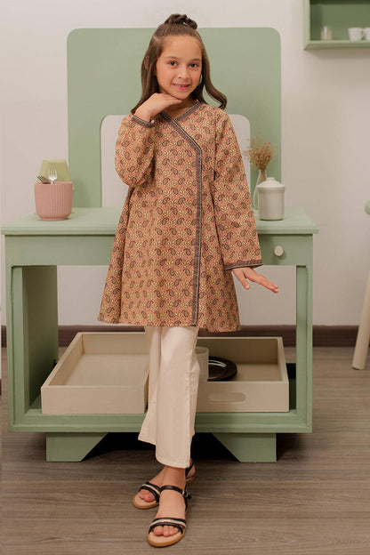 Zellbury Girls | 1 Piece Khaddar | Kurta - 1780 by Maria Faisal - Registered Vendor of : Zellbury Girls - type : Kids Clothes - 100% original wedding dresses