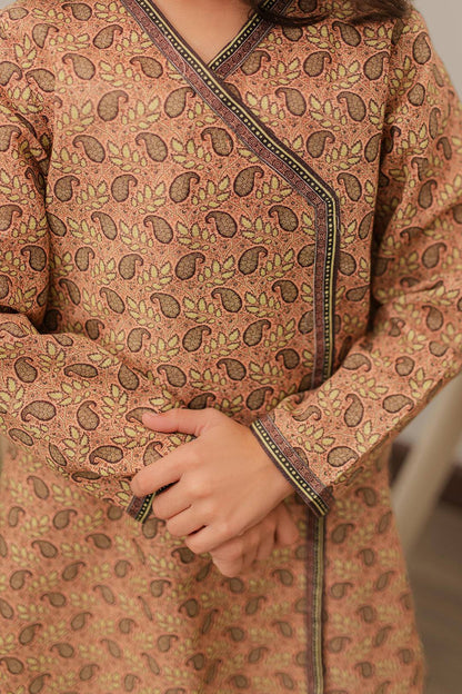 Zellbury Girls | 1 Piece Khaddar | Kurta - 1780 by Maria Faisal - Registered Vendor of : Zellbury Girls - type : Kids Clothes - 100% original wedding dresses